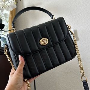 Coach Marlie Top Handle Satchel Quilting